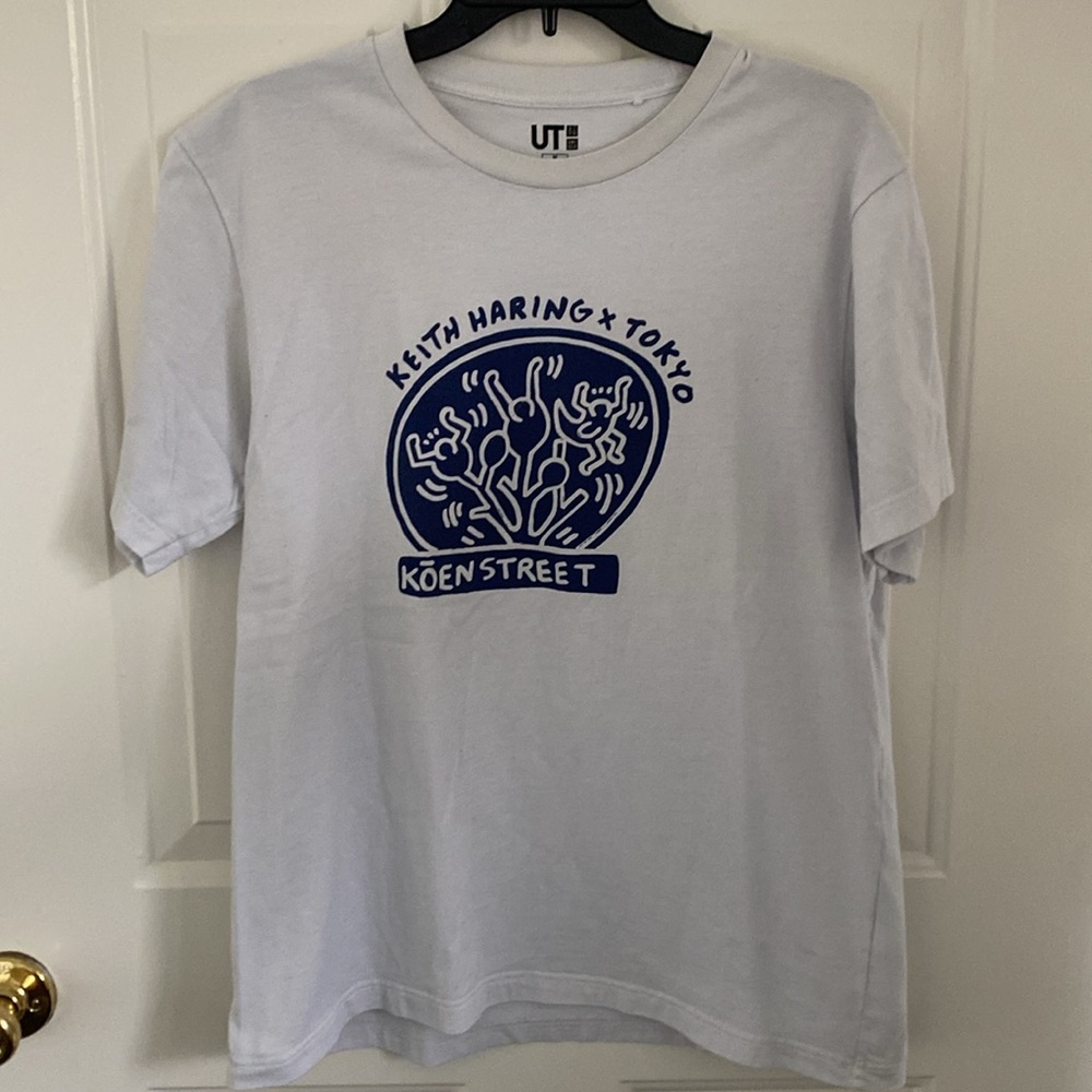 Uniqlo Keith Haring x Tokyo Keon Street Graphic Tee Shirt - Size Medium. - Picture 7 of 7